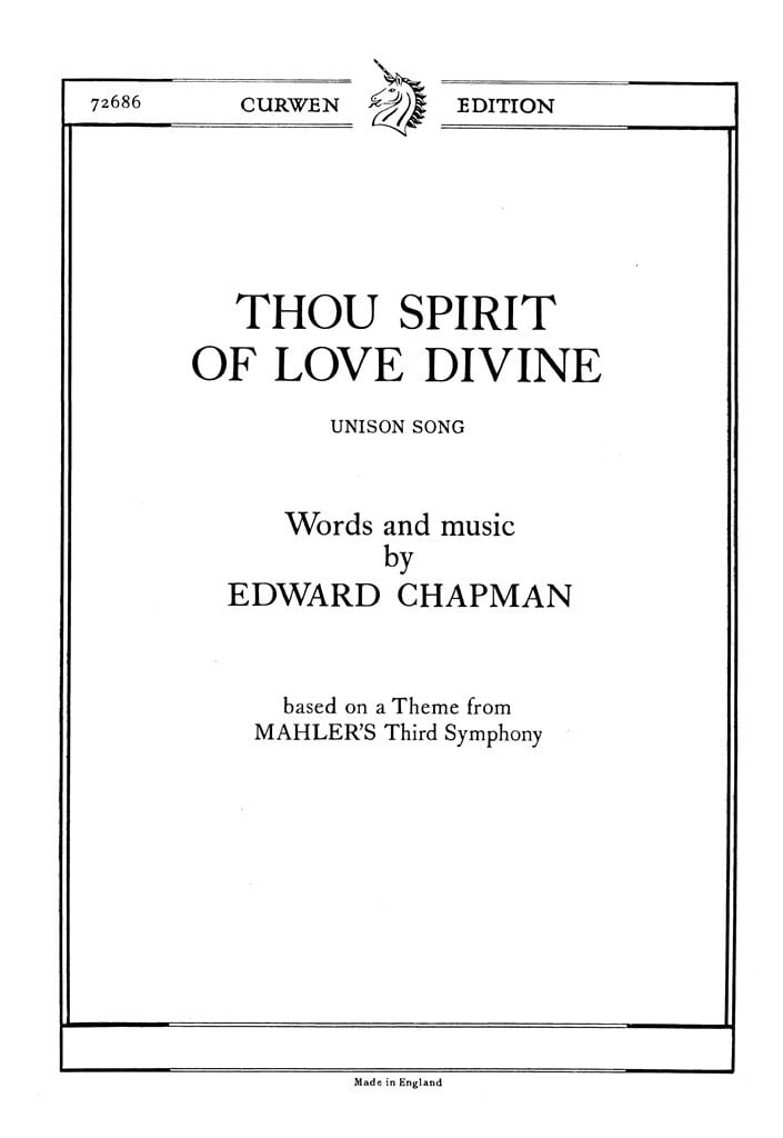 Thou Spirit Of Love Divine